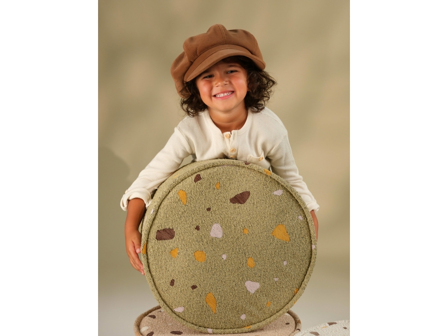 WigiWama Terrazzo poef - Moss - Afbeelding 7