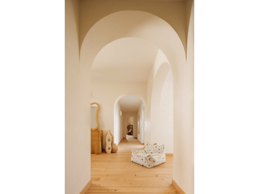 WigiWama Terrazzo beanbag chair - Marble - Afbeelding 2
