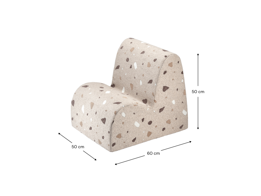 WigiWama Terrazzo cloud chair - Sand - Afbeelding 9