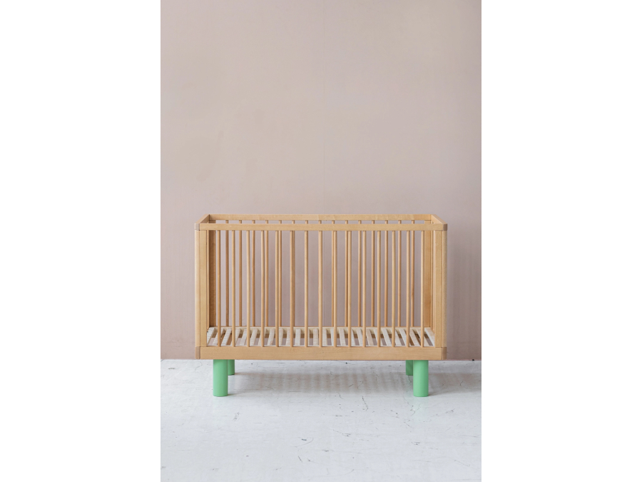 Karl & Fric Nox ledikant 60x120 - Naturel / Groen - Afbeelding 4