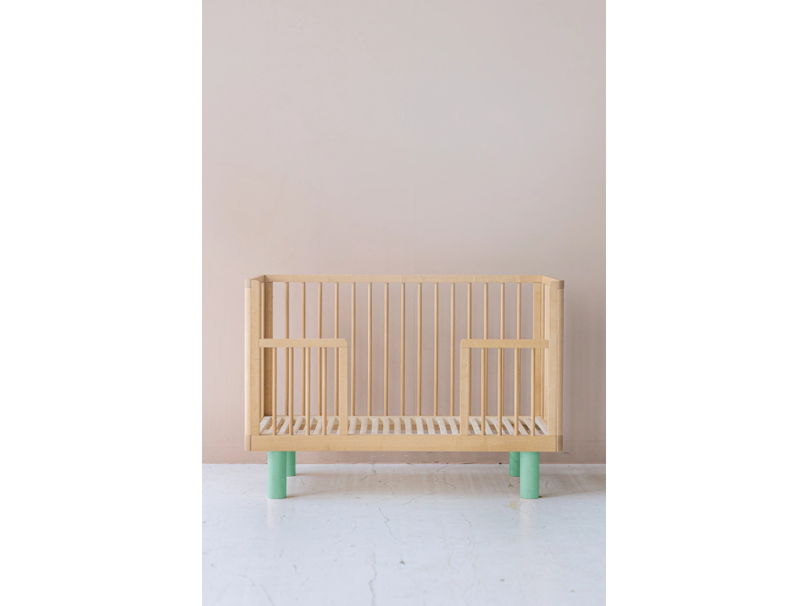 Karl & Fric Nox ledikant 60x120 - Naturel / Groen - Afbeelding 6