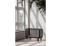 Karl & Fric Nox ledikant 60x120 - Black Satin - Afbeelding 3