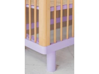 Karl & Fric Nox ledikant 60x120 - Naturel / Lavendel - Afbeelding 5