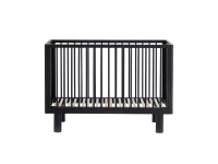 Karl & Fric Nox ledikant 60x120 - Black Satin