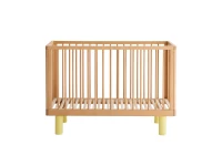 Karl & Fric Nox ledikant 60x120 - Naturel  / Geel