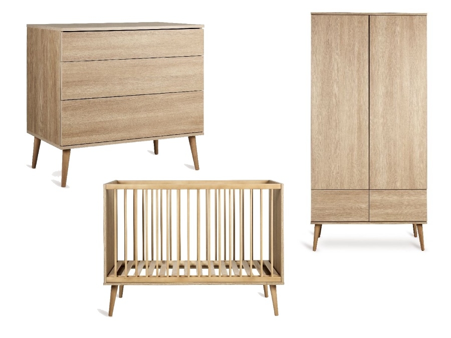 Quax Flow 3-delige babykamer Honey Ash