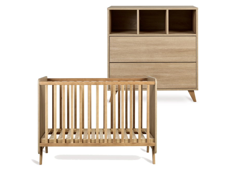 Quax Loft 2-delige babykamer Honey Ash