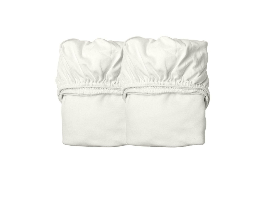 Leander hoeslakenset - 2 stuks - 60x120 - Snow