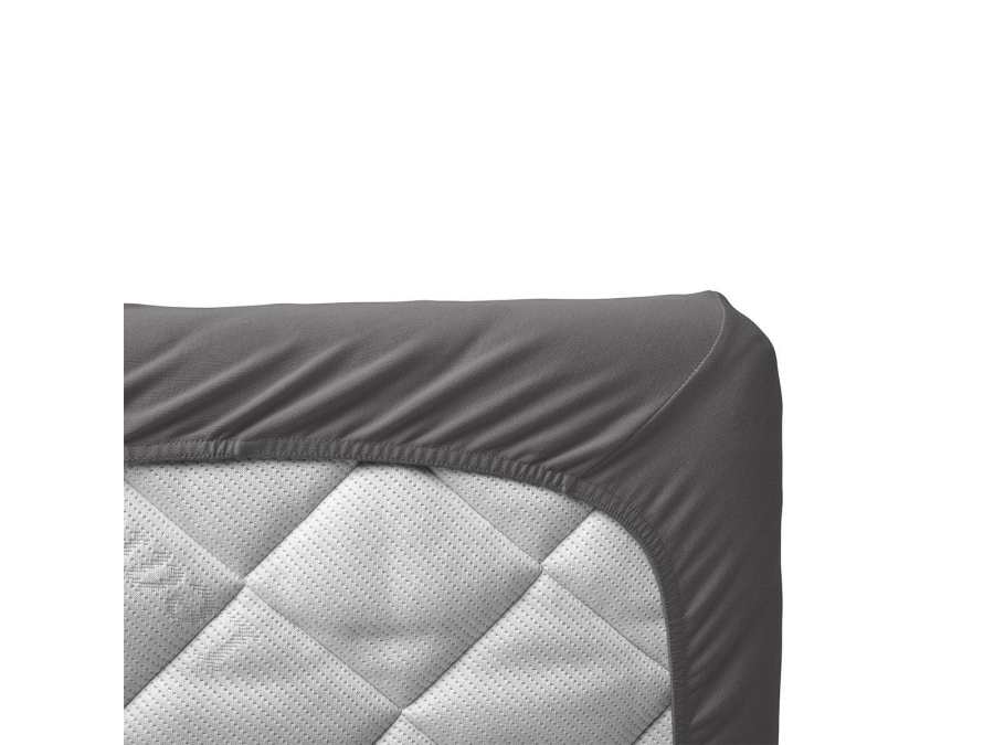 Leander hoeslakenset - 2 stuks - 60x120 - Cool Grey - Afbeelding 3