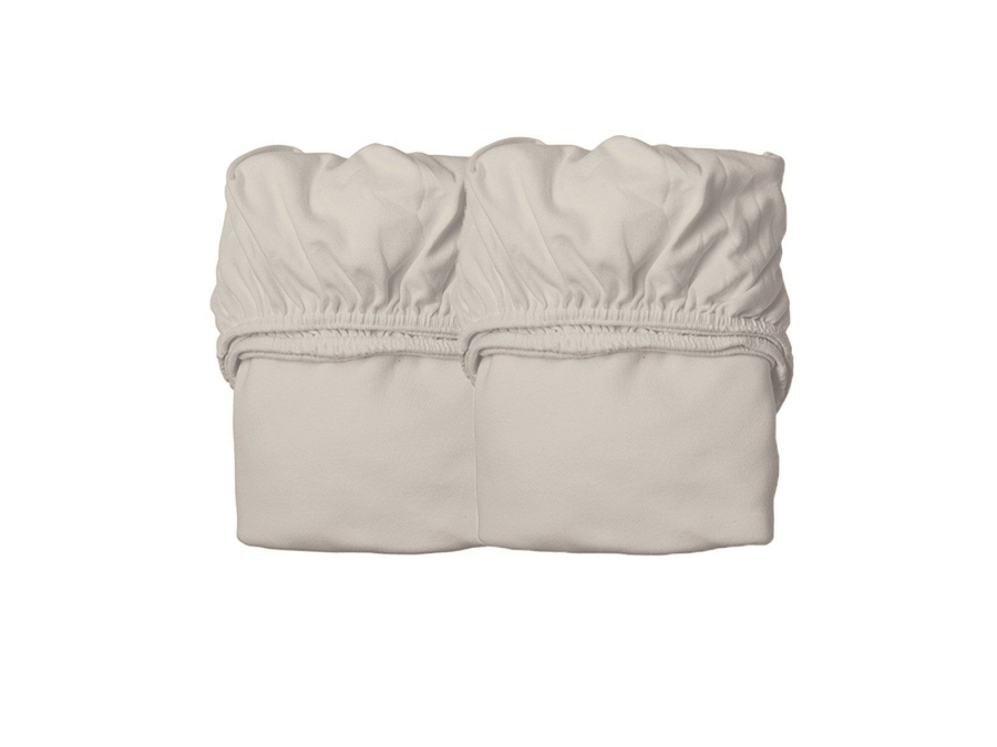 Leander hoeslakenset - 2 stuks - 70x140 - Cappuccino