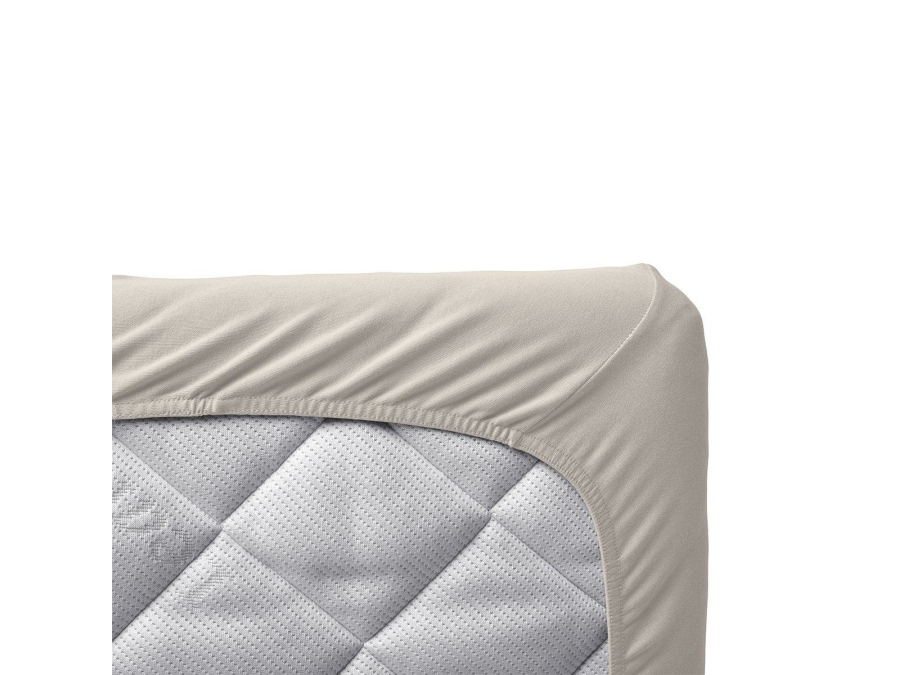 Leander hoeslakenset - 2 stuks - 70x140 - Cappuccino - Afbeelding 3