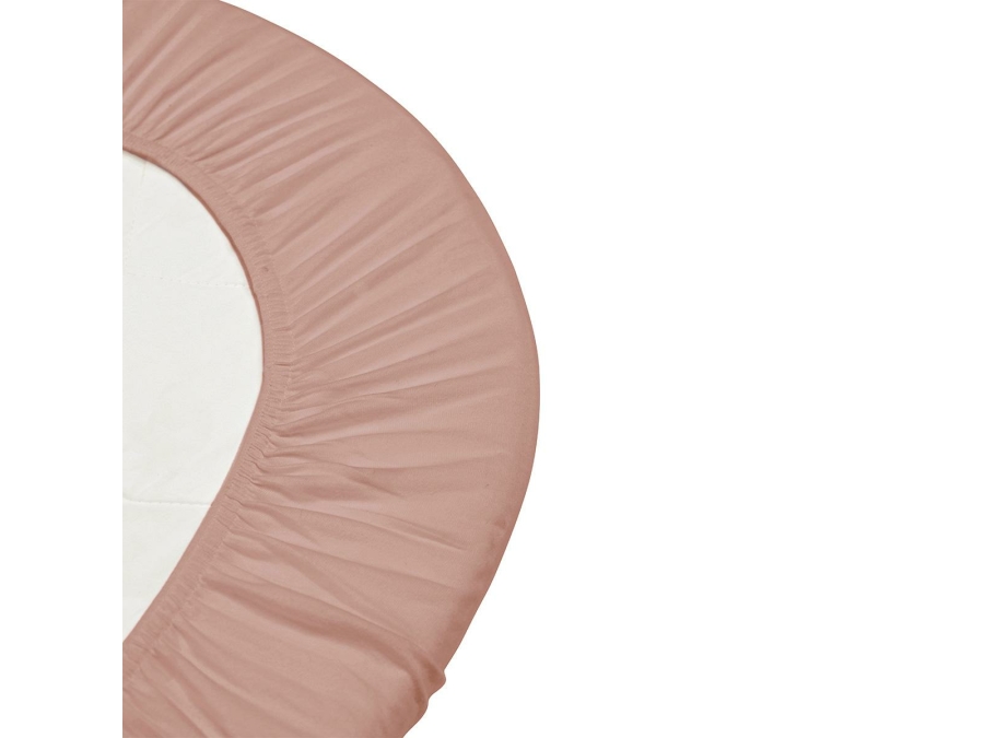Leander hoeslakenset - 2 stuks - 70x140 - Wood rose - Afbeelding 2