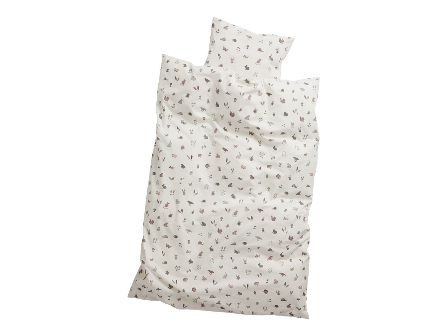 Leander Forrest dekbedovertrek junior - 100x140 - Dusty Rose