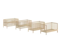 Jaxx Dino meegroeiledikant 70x140 natuur - Afbeelding 3