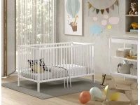 Jaxx Dino meegroeiledikant 70x140 wit - Afbeelding 5