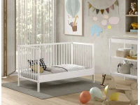 Jaxx Dino meegroeiledikant 70x140 wit - Afbeelding 4