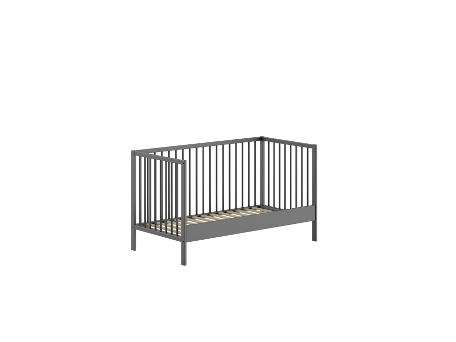 Jaxx Dino meegroeiledikant 70x140 antraciet - Afbeelding 2