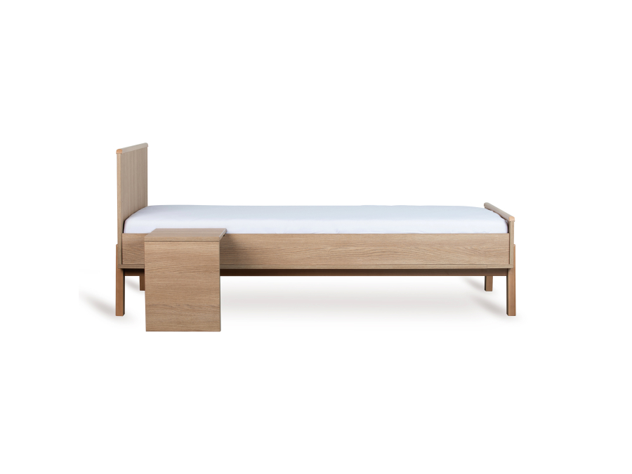 Quax Ashi junior conversiekit 70x140 > 70x170 Honey Ash - Afbeelding 2