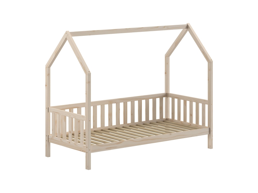 Vipack Cabane huisbed MH 90x200 - natuur
