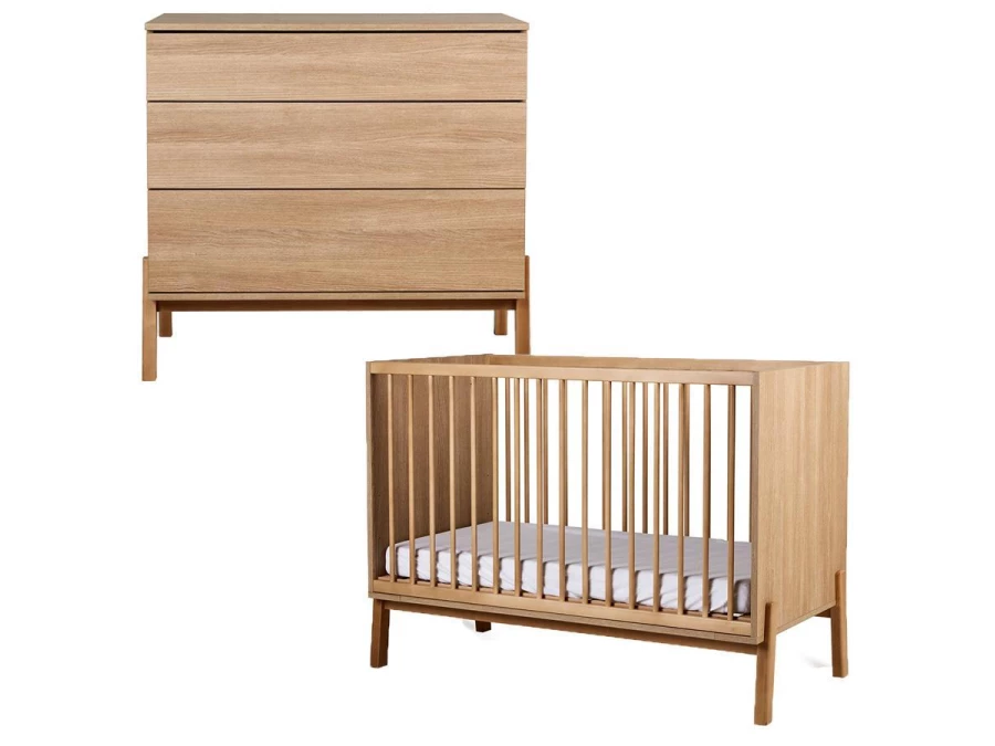 Quax Ashi 2-delige babykamer Honey Ash
