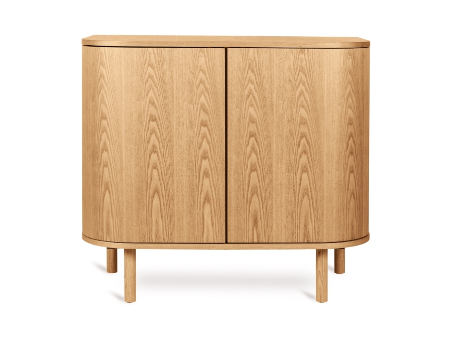 Quax Yume 3-delige babykamer ronde deuren - natural ash - Afbeelding 7