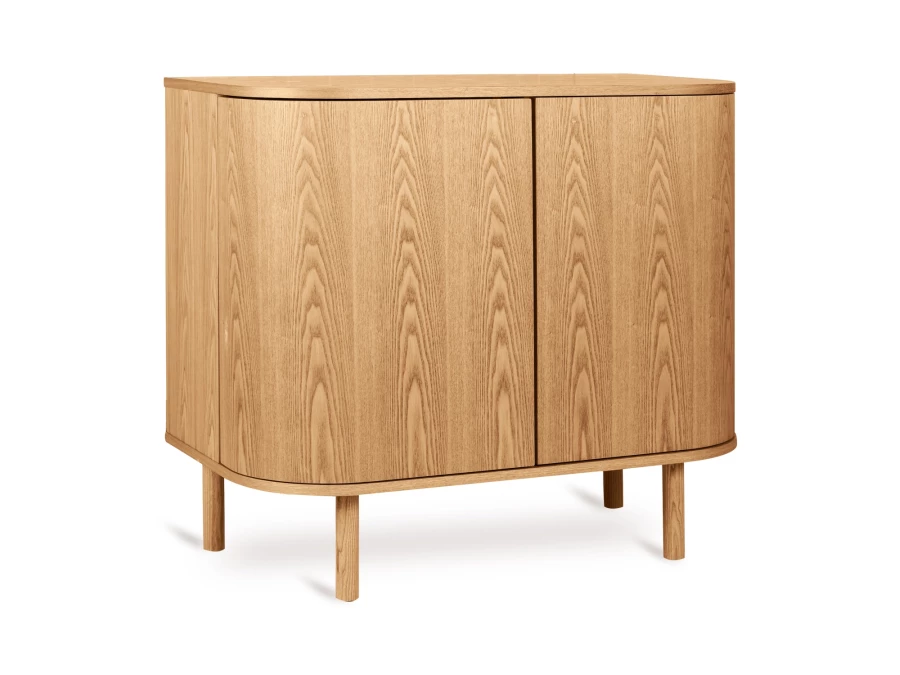 Quax Yume 3-delige babykamer ronde deuren - natural ash - Afbeelding 6