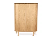 Quax Yume kledingkast met ronde deuren - naturel ash