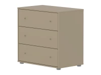 Flexa Saga commode 3 lades met oat knoppen - Oat