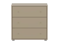 Flexa Saga commode 3 lades met oat knoppen - Oat - Afbeelding 2