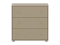 Flexa Saga commode 3 lades met oat knoppen - Oat grooves - Afbeelding 5