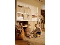 Flexa Saga commode 3 lades met eiken knoppen - Oat grooves - Afbeelding 5