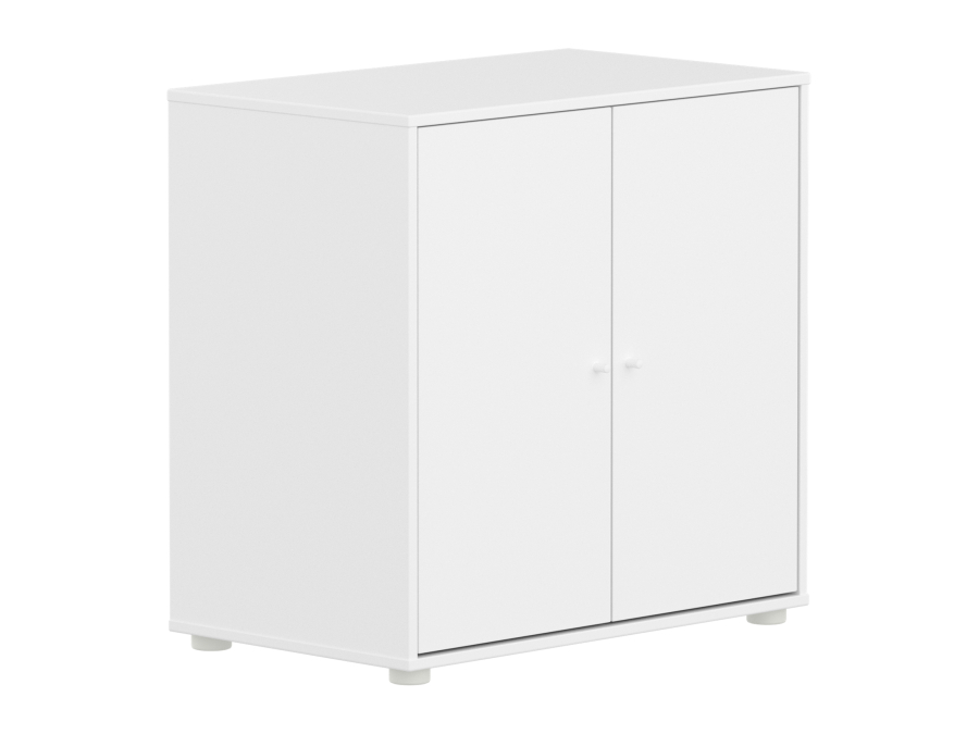 Flexa Saga kastje met witte knoppen - Wit - Afbeelding 3