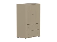 Flexa Saga kledingkast met lades en oat knoppen - Oat grooves - Afbeelding 3