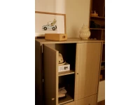 Flexa Saga kledingkast met lades en oat knoppen & poten - Oat grooves - Afbeelding 5