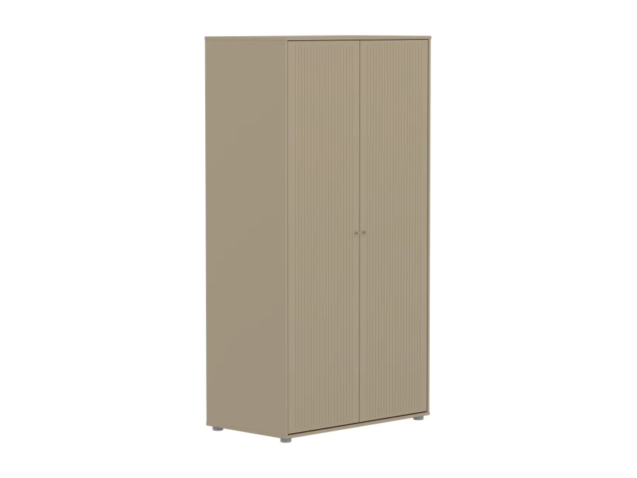 Flexa Saga 2-deurs kledingkast met oat knoppen - Oat grooves - Afbeelding 3