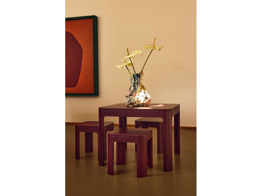 Flexa Nova speeltafel - Pomegranate - Afbeelding 2