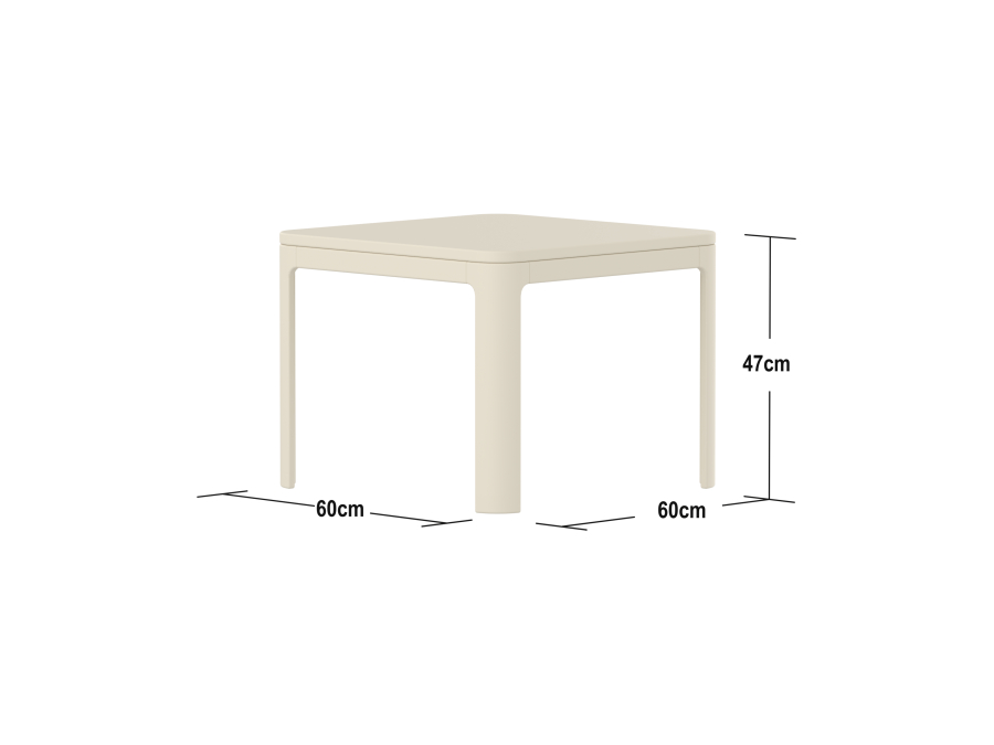 Flexa Nova speeltafel - Cream - Afbeelding 3