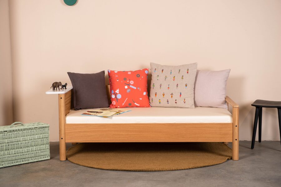 Stribbo Basica peuterbed 70x170 - naturel - Afbeelding 10