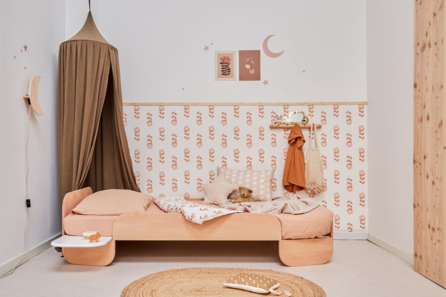 Stribbo Pinno bed 90x200 - naturel beuken - Afbeelding 7