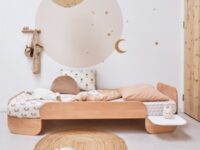 Stribbo Pinno bed 90x200 - naturel beuken - Afbeelding 6