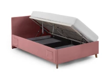 Meise Möbel Kofferbed Cool - 140x200 - Roze ribstof