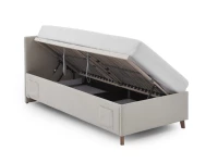 Meise Möbel Kofferbed Cool - 90x200 - Beige ribstof