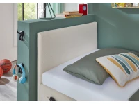 Meise Möbel Kofferbed Cool - 90x200 - Beige ribstof - Afbeelding 7