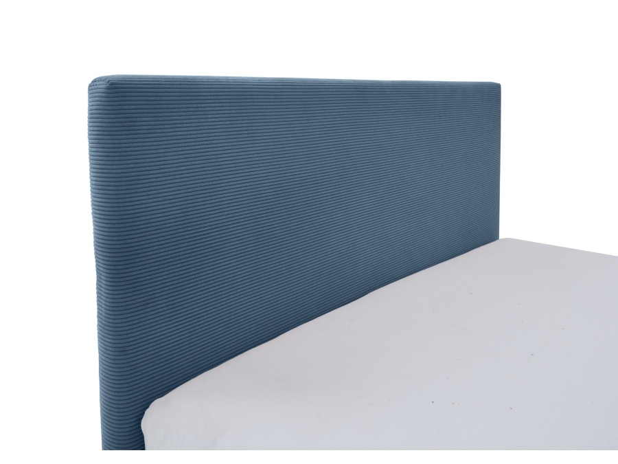Meise Möbel eenpersoonsbed Cool - 90x200 - Blauw ribstof - Afbeelding 3