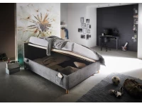 Meise Möbel Kofferbed Cool - 140x200 - Grijs ribstof - Afbeelding 9