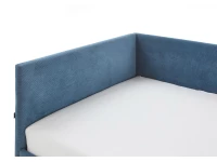 Meise Möbel twijfelaar met rugleuning Cool - 120x200 - Blauw ribstof - Afbeelding 3