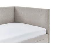 Meise Möbel bedbank Cool - 90x200 - Beige ribstof - Afbeelding 4