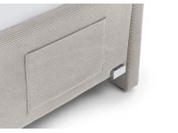 Meise Möbel bedbank Cool - 90x200 - Beige ribstof - Afbeelding 3