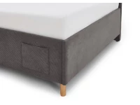 Meise Möbel twijfelaar met rugleuning Cool - 140x200 - Grijs ribstof - Afbeelding 4