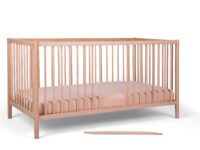 Stribbo Klasik meegroeiledikant 70x140 - naturel beuken - Afbeelding 3